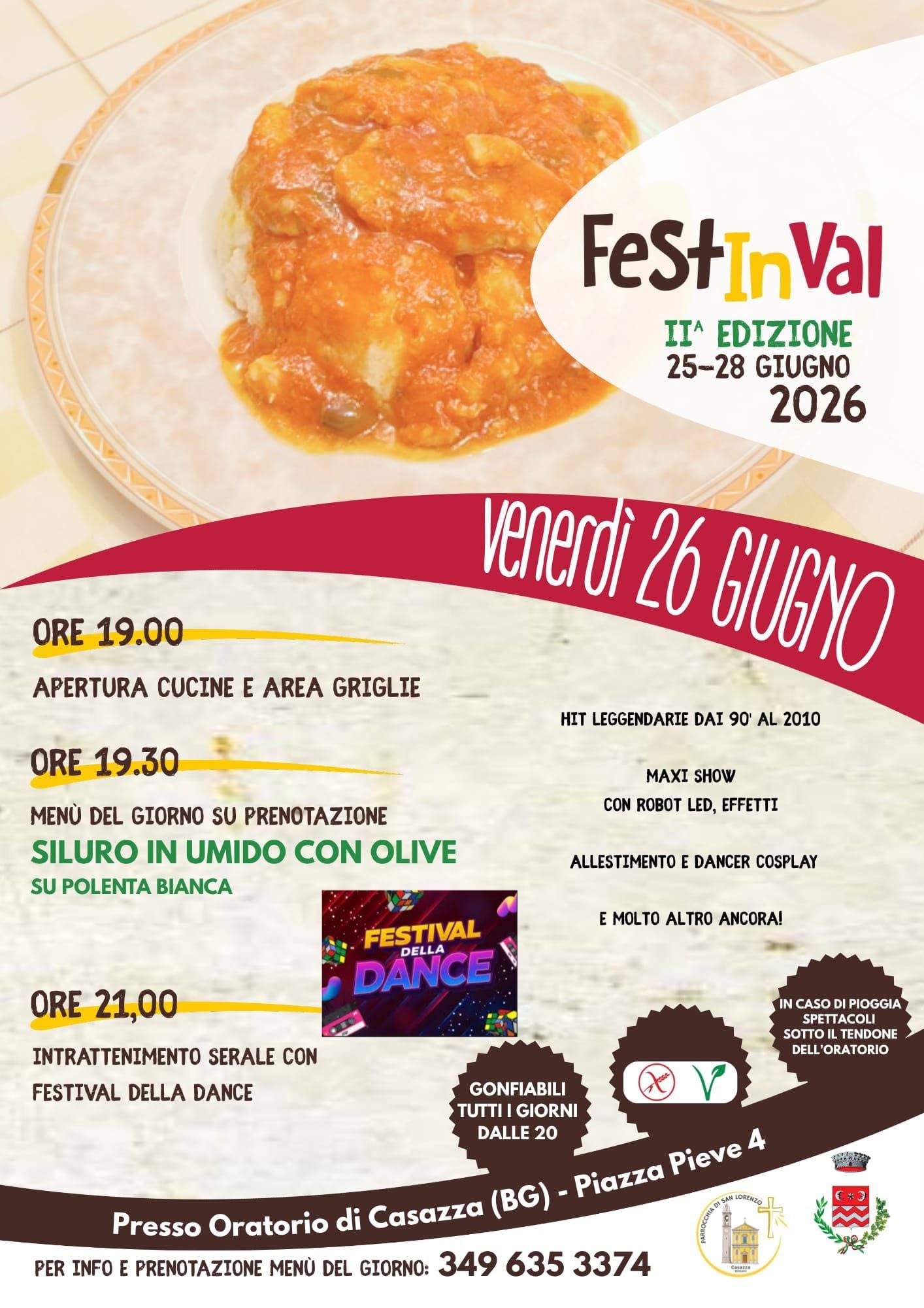 Programma dettagliato Fest in Val 2026 - Locandina 1